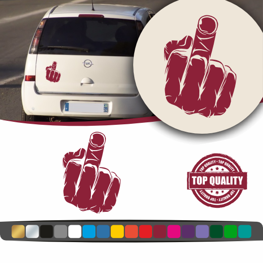 Stickers Drôle "Fuck You"