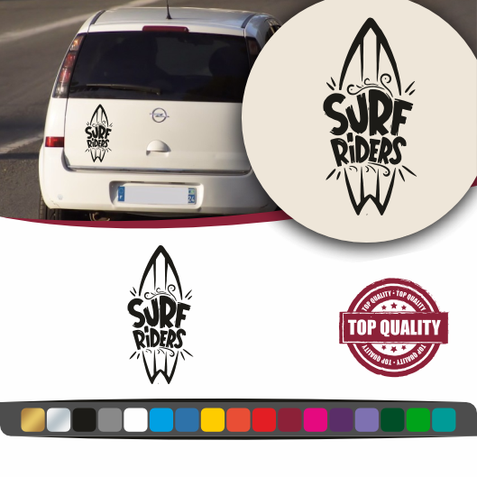 Stickers Surf Riders