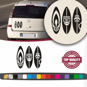 Stickers Surf Plaches