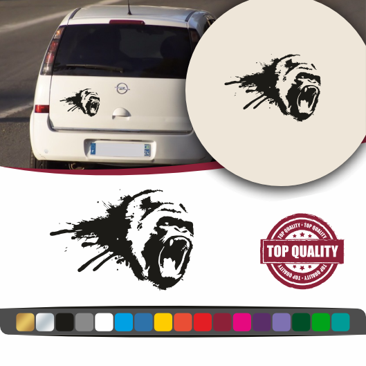 Stickers Gorille
