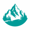 Sticker Montagne en Vinyle