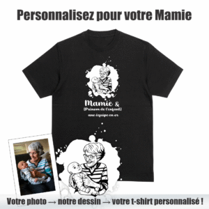 t-shirt personnalisé grand-mère