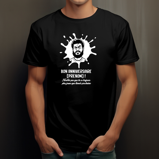 T-shirt Personnalisé Anniversaire