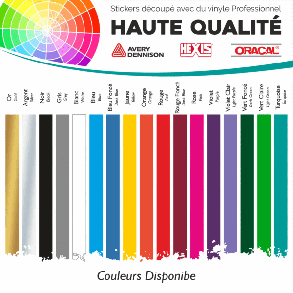 Sticker Papillons avec Cœur