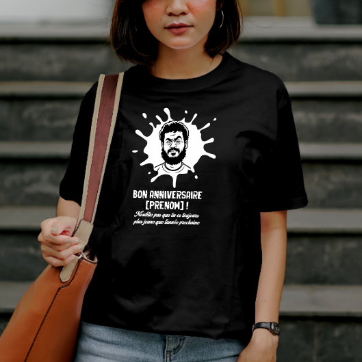T-shirt Personnalisé Anniversaire