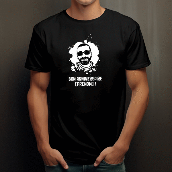 t-shirt anniversaire personnalisé