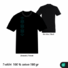 T-shirt Streetwear Noir