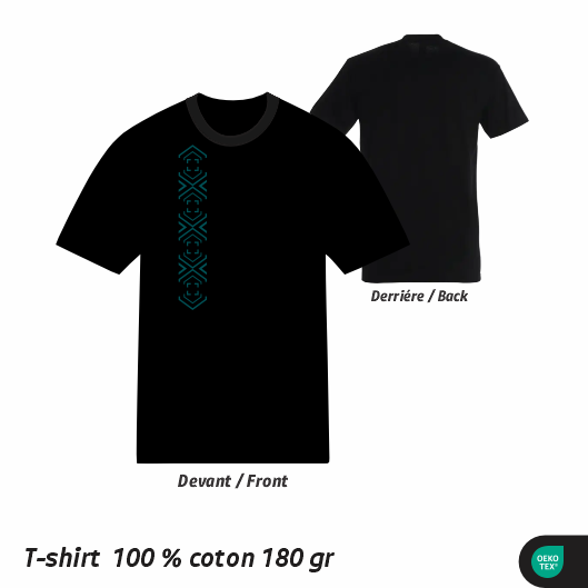 T-shirt Streetwear Noir