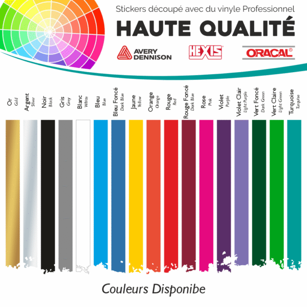 4 Sticker Vinyle Petit Chat