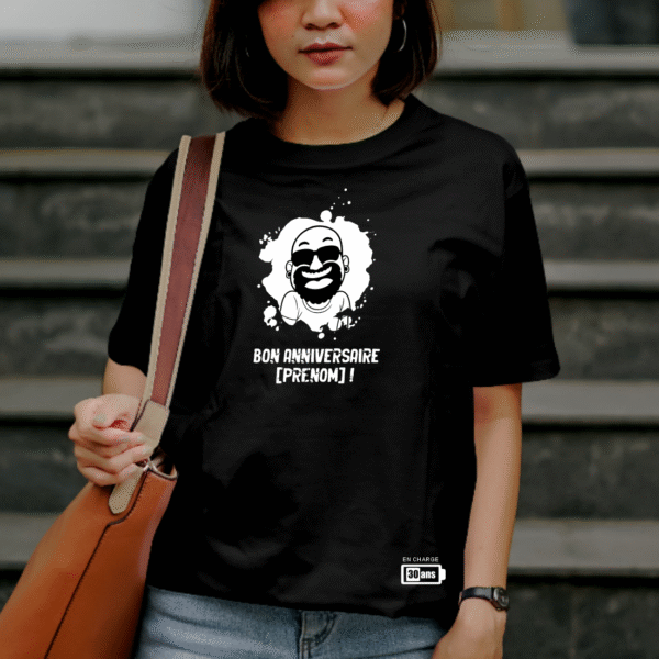 t-shirt anniversaire personnalisé