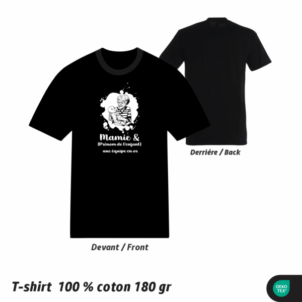 t-shirt personnalisé grand-mère