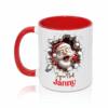 1 Mug Personnalisé Noël 3D Père Noël