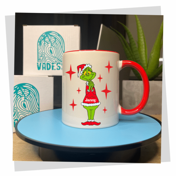 mug grinch personnalisé