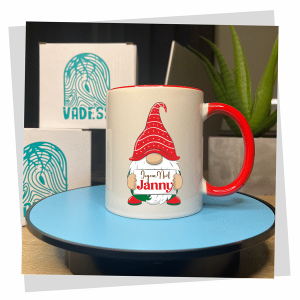 Mug Personnalisé Noël Lutin