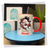 6 Mug Personnalisé Noël 3D Père Noël