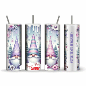 1 Gobelet Lutins Violet Clair