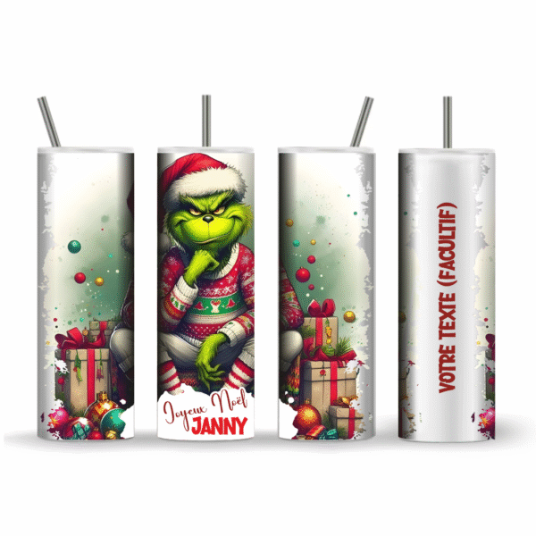 Gobelet Grinch Assis