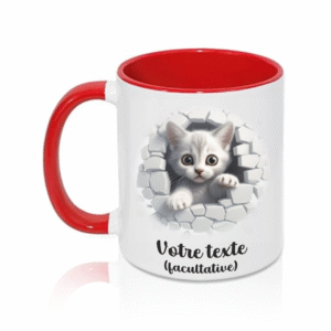 1 Mug Chaton 3D Mignon