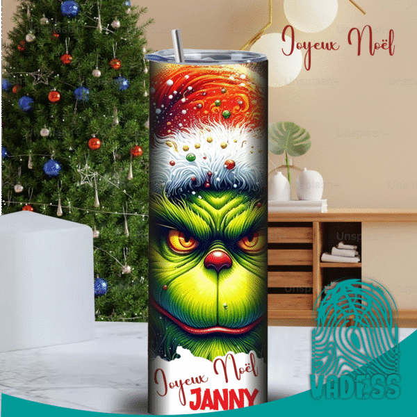 Gobelet Grinch avec Bonnet